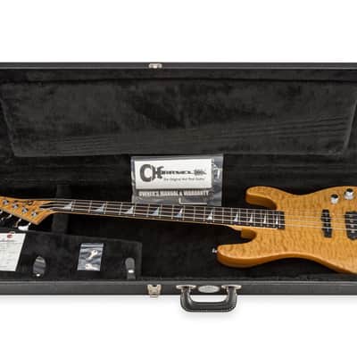 Charvel USA Custom Shop Dinky Bass - Natural image 3
