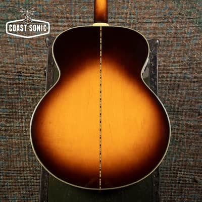 1992 Orville by Gibson J-200 Jumbo Acoustic Electric Guitar w/ Case image 8