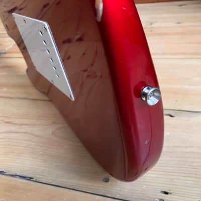 Squier Standard Stratocaster Guitar Body + Tremolo 2000 China Roadworn image 25