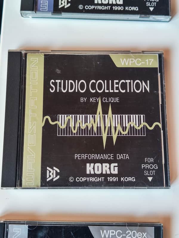 WPC-17 Studio Collection (By Key Clique) - Performance Data Card for Korg Wavestation image 1