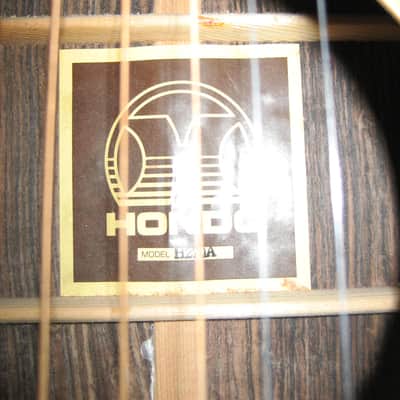 HONDO II acoustic guitar image 9