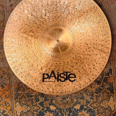 Goldilocks Paiste TRADITIONAL PROTOTYPE 22” LIGHT COMPLEX Ride Crash High Profile 2494 g Unique image 2