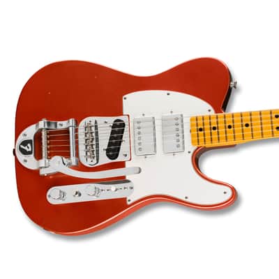 Fender Stories Collection | Mike Campbell Red Dog | Telecaster Electric Guitar | Red Dog Red image 5