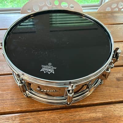 Vintage ROGERS 5"X14" Dyna-Sonic Snare Drum 1969-75 COB (Chrome over Brass) Fullerton image 13