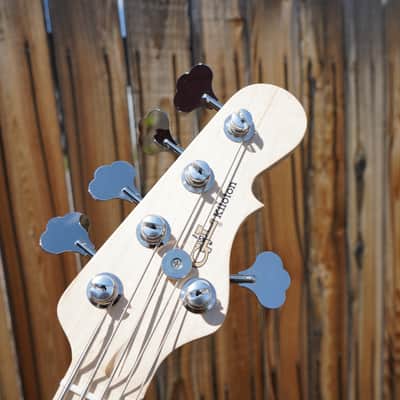 G&L USA Fullerton Deluxe Kiloton 5 Blueburst/Maple Neck 5-String Electric Bass Guitar w/ Deluxe Gig Bag (2025) image 7