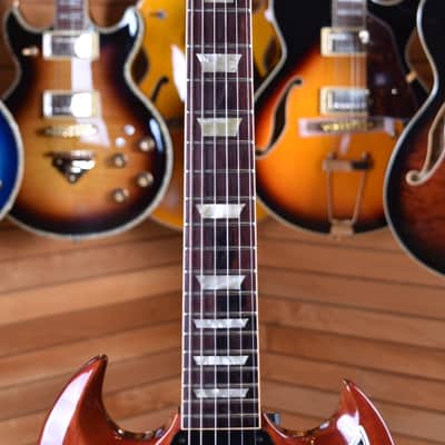 Gibson Custom 1961 Les Paul SG Standard Reissue VOS Maestro Vibrola Cherry Red image 7