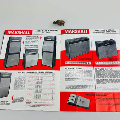 Marshall “The Sound of Success” Catalog circa 1970 image 4