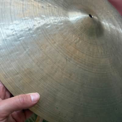 Bosphorus Hammer 22" Ride ~2620 Very Early Model Selected by Jeff Hamilton for Stanton Moore image 4
