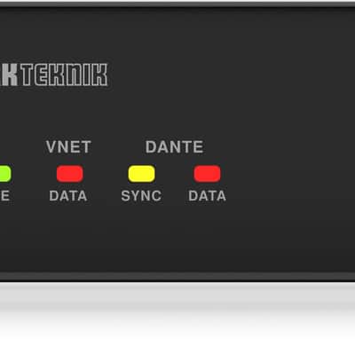Klark Teknik VNET2-DANTE BRIDGE Connection Bridge For Dante Sources (DEMO) image 1