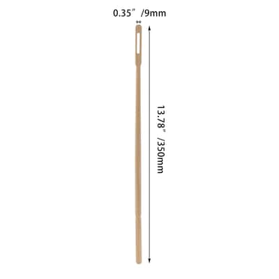 Wood Flute Sweeping Rod Sweeping Stick Tool For Flute 35Cm/13.78Inch Length image 3