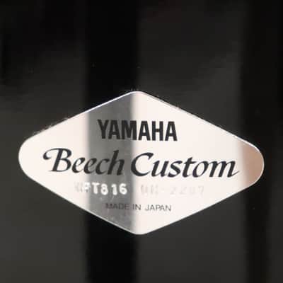 Yamaha 5pc Beech Custom Drum Kit Set 22/16/14/13/12" MIJ image 16