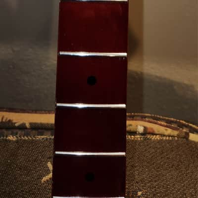 Telecaster Style Zebra Wood Top and Mahogany Neck and Body image 9