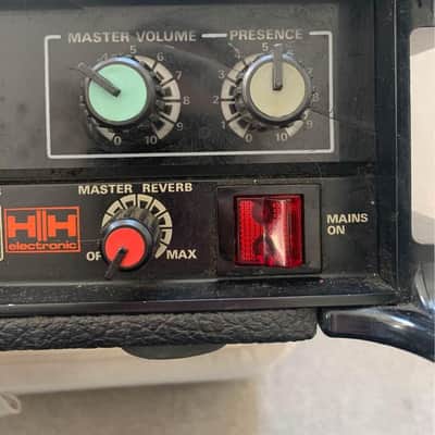 HH Electronics MA100 (Guitar/bass/keyboard/PA) amplifier w/ spring reverb image 3