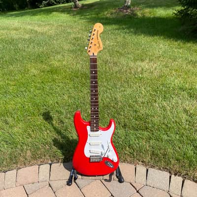 Fender Fender Stratocaster with Orig early 90's Eric Clapton Model Electronic 2000 - Red image 17