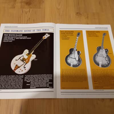 Vintage 1965 Gretsch Guitars & Amplifiers Catalog! Chet Atkins, White Falcon! Rare, Original Case Candy! image 4