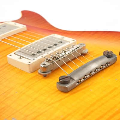 Gibson Custom 1959 Les Paul Standard Molten Amber Burst Heavy Aged image 7