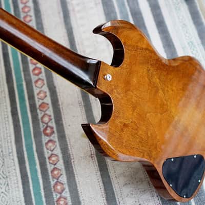 Gibson SG Standard "Large Guard" with Maestro Vibrola 1966 - 1971 - Walnut image 5