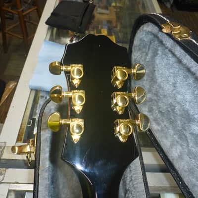 Epiphone Joe Pass Emperor II VS w/Case( Considered 2nd ) : Frets Leveled , Crowned & Dressed 2007 - Vintage Sunburst image 11
