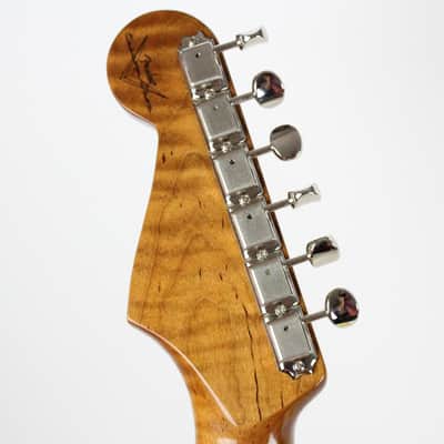 Fender Custom Shop Stratocaster NOS GT11 Aztec Gold Roasted ~MINT~ AAA Flame Maple w/ COA image 23