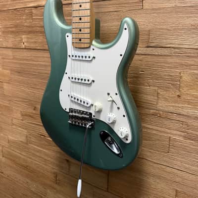 Fender Standard Stratocaster Guitar-2004- MIM- Sage Green Metallic - 8lbs 1oz image 5