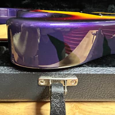 Vintage ESP George Lynch Sunburst (Purple) Tiger Signature image 18