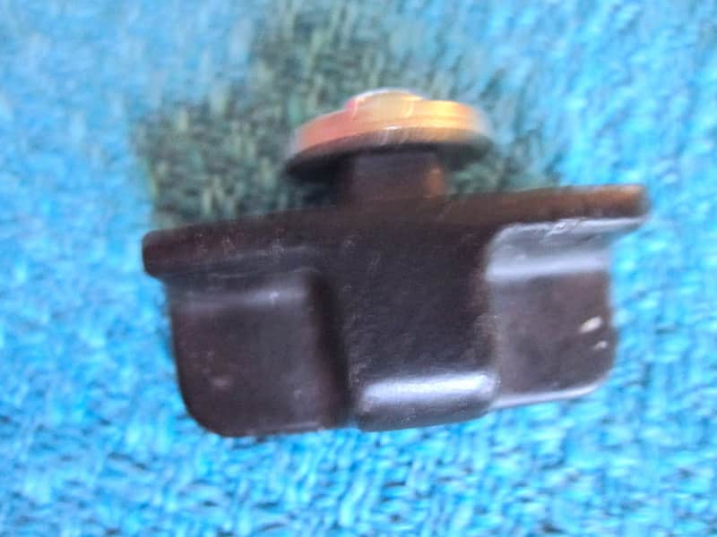 Bass Drum Pedal or Hihat Pedal Board Toe Stop - USED image 1