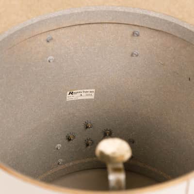 1970s Rogers "New England White" Drum Set 14x22 9x13 16x16 image 12