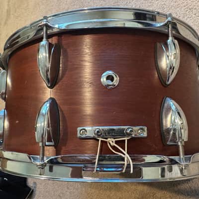 Erie Drums 7x14 Sapele/Walnut Snare Drum image 4