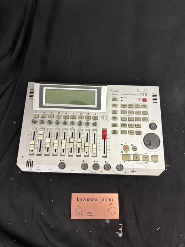 KORG D12 Digital Recording Studio 12 Track Multitrack Recorder Tested image 1