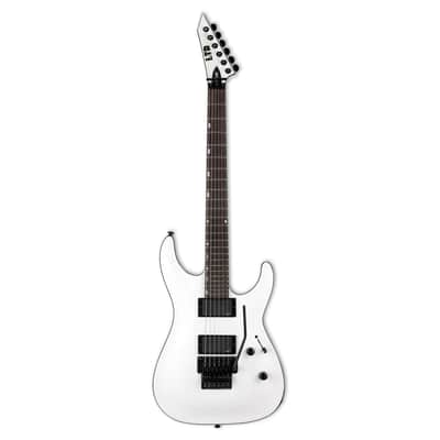 ESP LTD MH-400 Electric Guitar - Snow White w/EMG Pickups image 2