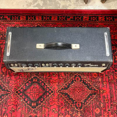 1967 Blackface Fender Bandmaster Guitar Amp Head image 4