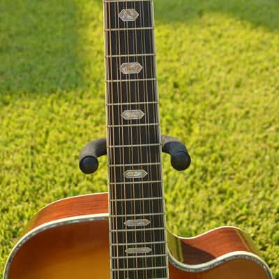 2007 Martin MC12-41 Richie Sambora Sunburst 12-string Madagascar Italian Alpine image 5