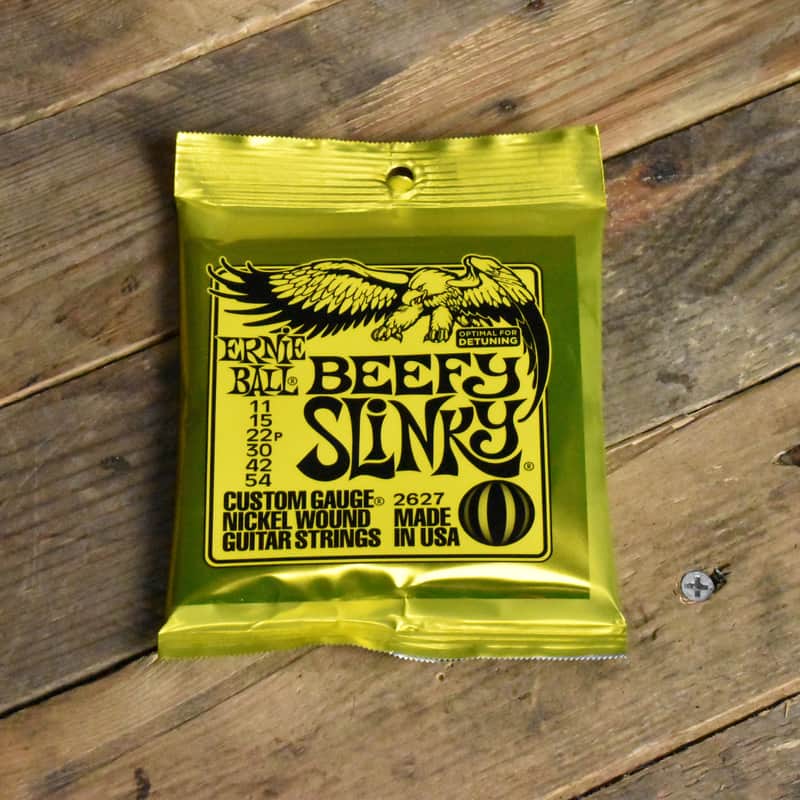 Ernie Ball P02627 Beefy Slinky Electric Guitar Strings 11-54 image 1