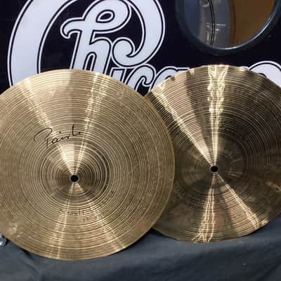 Tris Imboden's, Chicago, Paiste Signature 14" Sound Edge Hi Hats Pair, 1026g, 1118g image 1