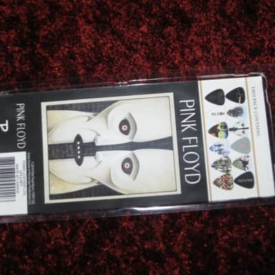new in package (old stock) A+ Perri's Leather Ltd. / Perri's 12 Pack Of Pink Floyd Guitar Picks - Med Gauge - Celluloid Plastic, 351 shape - but slightly curved (LP12-PF1) LP12PF1 image 5