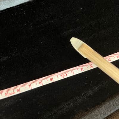 Antique vintage Conrad Gotz*** 3 star bow Violin Bow - grafted, repaired, and just a bit longer image 19
