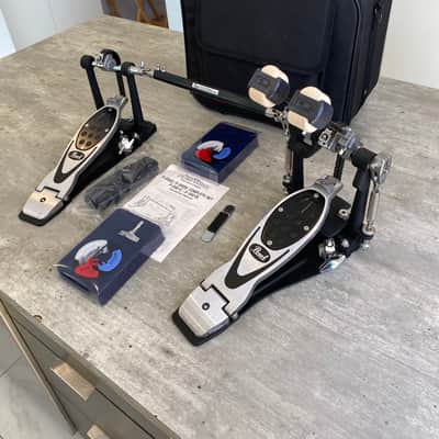 Pearl P2002C PowerShifter Eliminator Chain-Drive Double Bass Drum Pedal - Chrome / Black image 3