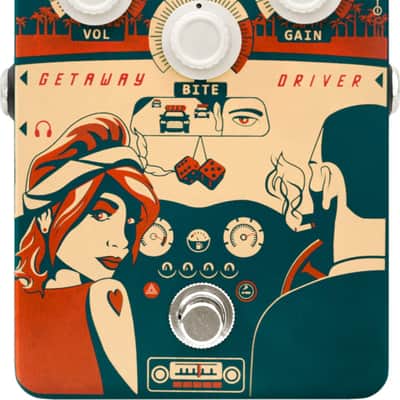 Orange Getaway Driver Overdrive and Cab Simulator | Reverb