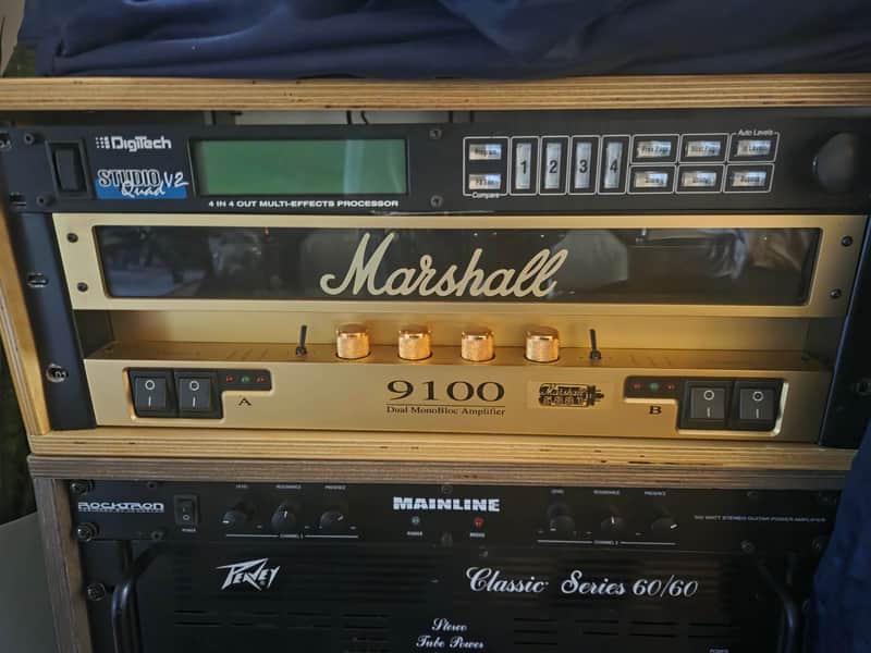 Marshall 9100 Power Amp 50/50 1990s - Gold image 1