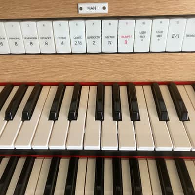Roland C-330 Classic Organ 2014 - Light Oak image 3