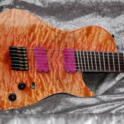 GB Liuteria Boutique Kapooya 7 string fanned knotted thread edition image 9