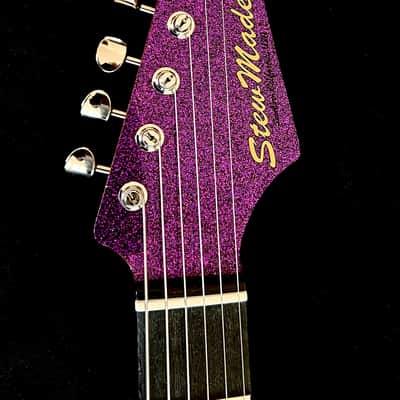 Stewmade Guitars Scary Berry S-Model - Purple Sparkle image 6
