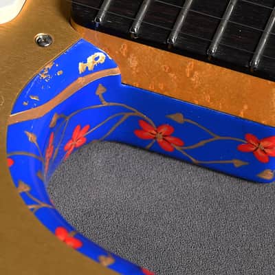 Fender Custom Shop Stratocaster "Blue with Red & Gold" Thorn / Gallenberger Project 2022 image 17