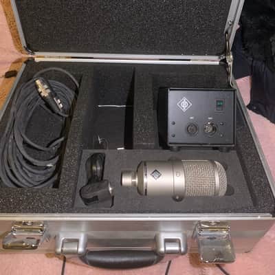 Neumann M 147 Large Diaphragm Cardioid Tube Condenser Microphone 1999 - Present - Nickel image 1