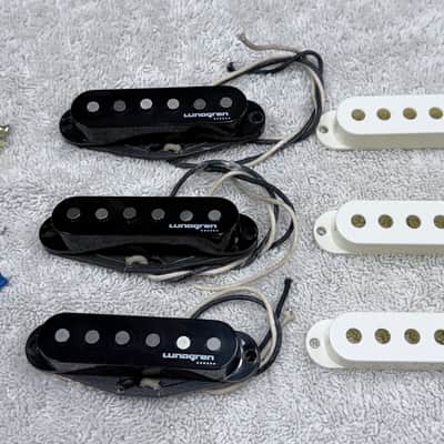 LUNDGREN BJFE Stratocaster set Black and extra off white covers / Free shipping / like new, 2025 image 8