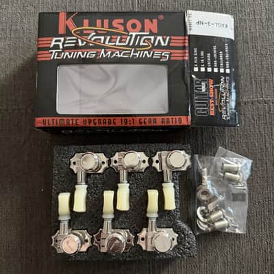 Kluson KRGL-3-NP Revolution 3x3 Tuners - Nickel image 3
