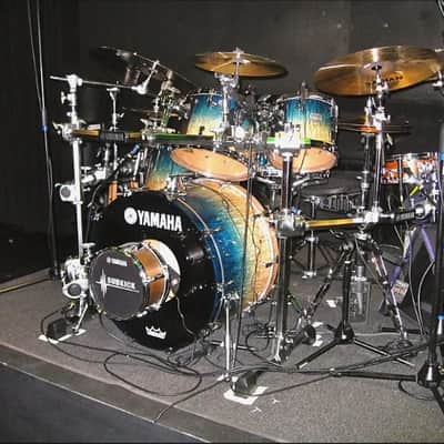 David Garibaldi’s Tower of Power, 2009 Yamaha Phoenix PHX 5-Piece Drum Set, Complete Rack and Hardware, Signed, Extras, Authenticated! image 12