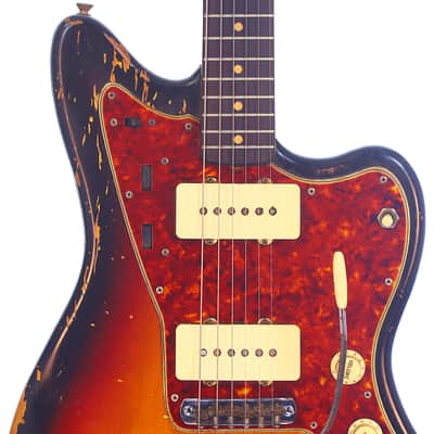 Fender Jazzmaster 1962 Sunburst - cool and completely original vintage guitar - check video! image 3