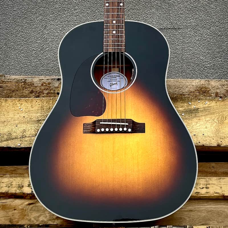 2025 Gibson J-45 Standard Vintage Sunburst Left Handed w/Case