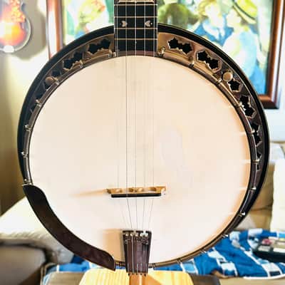 Stelling Bellflower Five String Banjo 1977 - Maple image 1